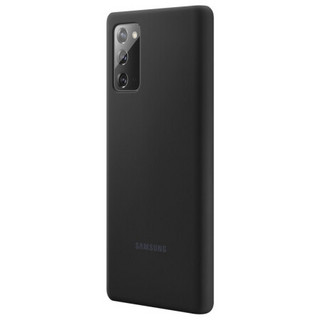 三星Note20 5G原装镜面保护套 皮套 翻盖 后壳 外壳 保护壳 来电信息提醒 黑色