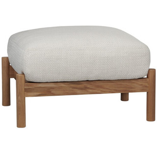 無印良品 MUJIDIMANCHE OTTOMAN/BEIGE 米色 长78×宽65×高45cm