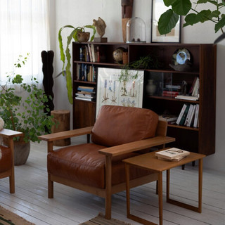 無印良品 MUJIDIMANCHE OTTOMAN/BEIGE 米色 长78×宽65×高45cm