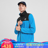 TheNorthFace北面2020春季舒适保暖抓绒上衣男户外|49AE W8G/蓝色 S