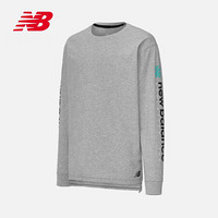 New Balance NB官方2020新款男款AMT03063卫衣针织圆领上衣简约logo印花卫衣 AG XL