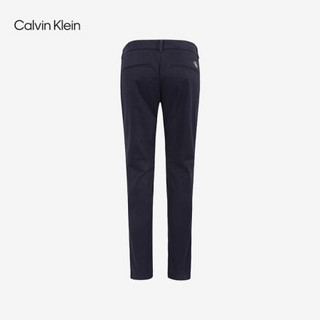 CK Jeans 2020秋冬新款 男装时尚贴片LOGO直筒休闲裤 J316759 CHW-藏蓝色 34