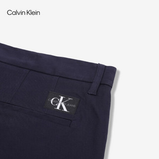 CK Jeans 2020秋冬新款 男装时尚贴片LOGO直筒休闲裤 J316759 CHW-藏蓝色 34