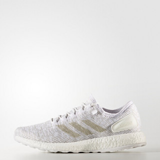 阿迪达斯官网 adidas PureBOOST 男女鞋跑步运动鞋S81991 白色/灰色 44.5(275mm)