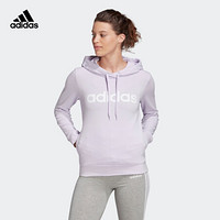 阿迪达斯官网 adidas W E LIN OH HD 女装训练运动上装FM6438 白 A/XS(155/80A)