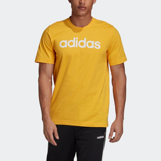 adidas 阿迪达斯E LIN TEE 男子运动T恤GD5396 金/白XS【报价价格评测怎么样】 -什么值得买