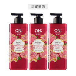 ON:THE BODY 安宝笛 香水沐浴露 500ml 3件装