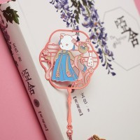 同学说 国风黄铜镂空书签