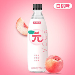 亲亲元气 无糖汽泡苏打水蜜桃味 500ml*12瓶