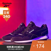 Reebok 锐步 Reebok锐步运动经典男女休闲鞋GLIDE RPLCLP低帮复古拼色鞋EF7712 EF7712_黑色/灰色 41