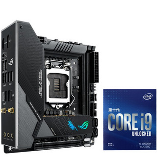 ROG 玩家国度 ROG STRIX Z490-I GAMING+酷睿i9-10900KF 主板CPU套装