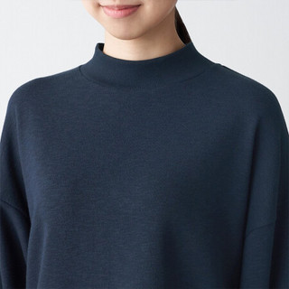 MUJI 無印良品 女士立领卫衣 BBC08A0A 深海军蓝 M-L