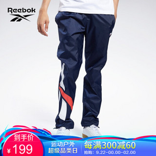 Reebok锐步 运动健身CL D TEAM TRACK PANT男子长裤 FK2532_藏青色 A/S