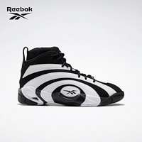 Reebok锐步 运动经典SHAQNOSIS男女中帮篮球鞋 FV9284_黑色/白色 41