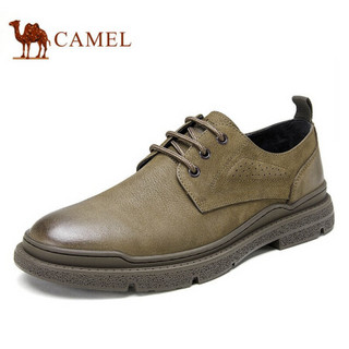 骆驼（CAMEL） 时尚舒适户外软日常休闲工装鞋男 A032088220 浅啡 38