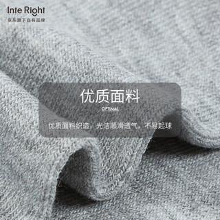 INTERIGHT 男士拼接复古竖条纹中筒袜WCN0043 5双装 混色