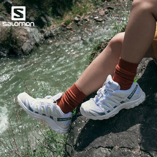 萨洛蒙（Salomon）情侣款 户外山系时尚休闲稳定耐磨 徒步鞋 XA PRO 3D ADV 白色 412550 UK8.5(42 2/3)