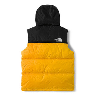 TheNorthFace北面1996Nuptse羽绒背心经典复刻ICON上新|3JQQ 56P/黄色 XS