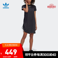 阿迪达斯官网 adidas 三叶草 RYV Dress 女装秋季运动裙子GJ6578 黑色/黑色 34(参考身高:164~167CM)