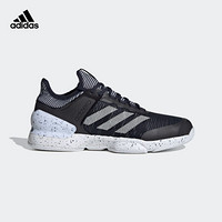 阿迪达斯官网 adidas adizero ubersonic 2 男鞋运动鞋FW0066 墨水蓝/黑色/白色 39(240mm)