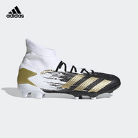 阿迪达斯官网 adidas PREDATOR 20.3 FG 男鞋足球运动鞋FW9196 白/金/一号黑 41(255mm)