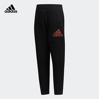 阿迪达斯官网 adidas LB SP PNT2小童装训练针织长裤 EH4040 黑 128CM