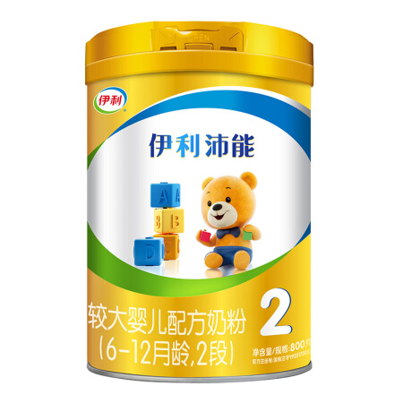 yili 伊利 沛能系列 较大婴儿奶粉 国产版 2段 800g