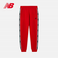 New Balance NB官方2020新款女款MLA3N512侧边拼条Logo束口针织运动长裤 RD M