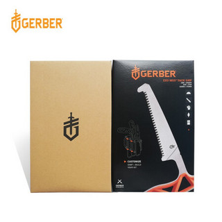 戈博gerber户外手锯伐木线锯钢丝锯条家用园林迷你小锯子 30-001810