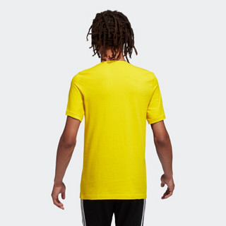 阿迪达斯官方 adidas 三叶草 ESSENTIAL T 男子短袖上衣FN2839 黄 2XL(参考身高:188~192CM)