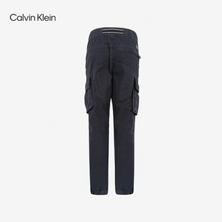 CK Jeans 2020秋冬款 男装时尚撞色搭扣腰带休闲裤 J315753 CHW-藏蓝色 M