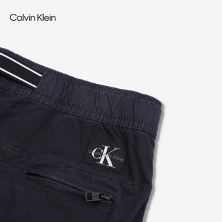 CK Jeans 2020秋冬款 男装时尚撞色搭扣腰带休闲裤 J315753 CHW-藏蓝色 M