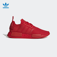 阿迪达斯官网 adidas 三叶草 NMD_R1 男鞋经典运动鞋FV9017 红 45(280mm)