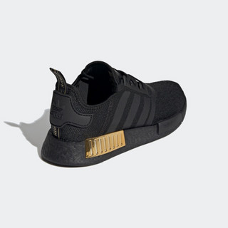 阿迪达斯官网 adidas 三叶草 NMD_R1 W 女鞋经典运动鞋FV1787 黑 36(220mm)