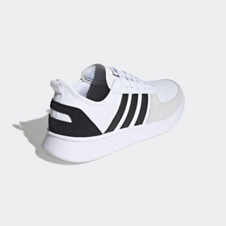 阿迪达斯官网 adidas COURT80S 男鞋网球运动鞋FW2871 白/一号黑/轨道灰 42(260mm)