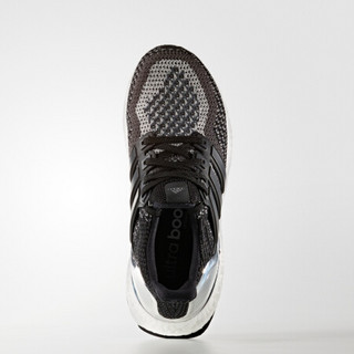 阿迪达斯官方 adidas UltraBOOST j 大童跑步鞋BA9615 黑色/灰色/银金属 38(235mm)