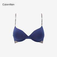 CK Underwear 2020秋冬款 女装细面料系列薄衬垫性感文胸 QF6256AD DYC-蓝色 32C