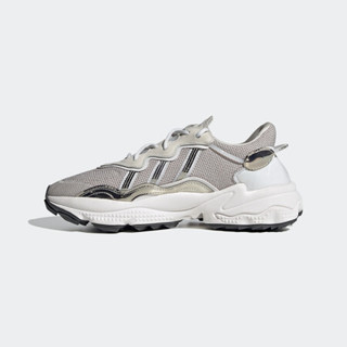 阿迪达斯官网 adidas 三叶草 OZWEEGO TR W 女鞋经典运动鞋FV9763 灰白/白/银金属 38.5(235mm)