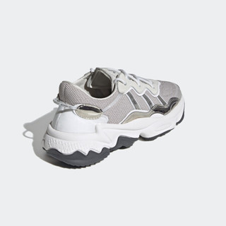 阿迪达斯官网 adidas 三叶草 OZWEEGO TR W 女鞋经典运动鞋FV9763 灰白/白/银金属 38.5(235mm)