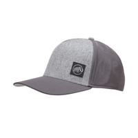 MAMMUT/猛犸象 Alnasca Cap 男女户外运动经典时尚保暖运动帽棒球帽 钛灰色-岩灰色 S
