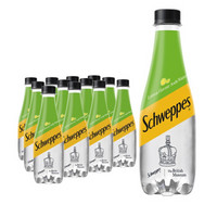  Schweppes 怡泉 无糖零卡 柠檬味苏打水 汽水饮料 400ml*12瓶 *6件