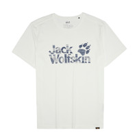 Jack Wolfskin 狼爪 EVERYDAY OUTDOOR系列 男士速干T恤 5820331-5018 本白色