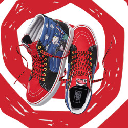 Vans范斯 经典系列 SK8-Hi帆布鞋 圣诞夜惊魂 联名款男女官方正品