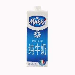88VIP:Mukki 宥淇 全脂牛奶 1L *21件