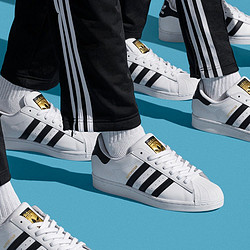 adidas 阿迪达斯 Superstar 男女款金标贝壳头