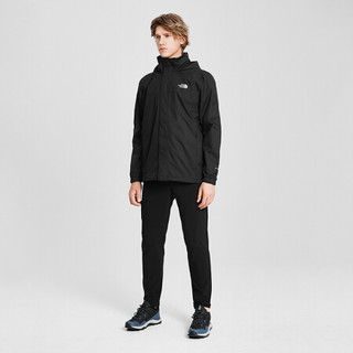 TheNorthFace北面2020春季防水透气冲锋衣男户外|49F7 JK3/黑色 XL