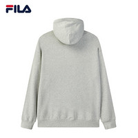 FILA 斐乐官方 情侣连帽卫衣 2020冬季新款休闲宽松潮流日系卫衣 石楠花灰-AGY 160/84A/XS