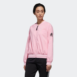 阿迪达斯官方 adidas BOMBER WV FEM 女子运动型格夹克DW4555 如图 L