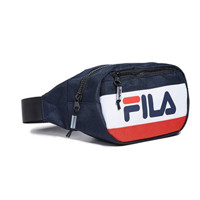 Fila斐乐男包胸包腰包字母LOGO撞色 时尚百搭 FILAA30205囤 Navy/Red/White/Navy one size