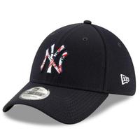 MLB男女棒球帽New York Yankees弯檐海军蓝运动帽遮阳帽彩色徽标3661293 single OSFA